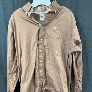 Men's Cinch Long Sleeve Button